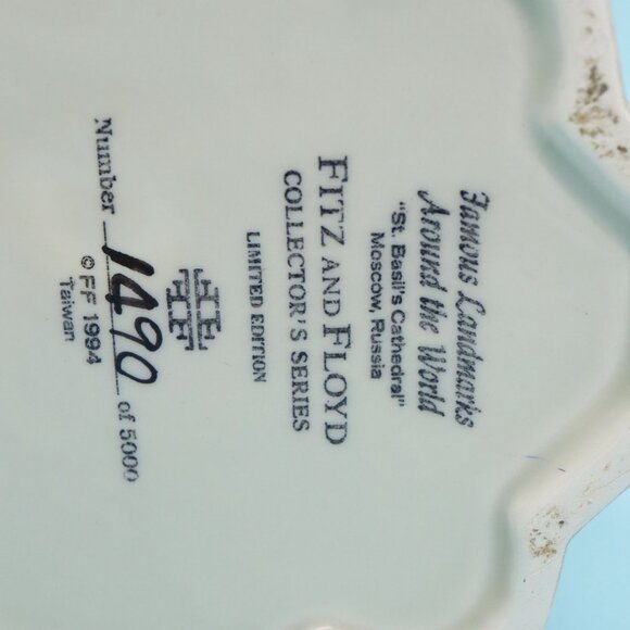 St Basil's Cathedral Teapot by Fitz & Floyd Famous Landmarks Limited Edition - Picture 9 of 10